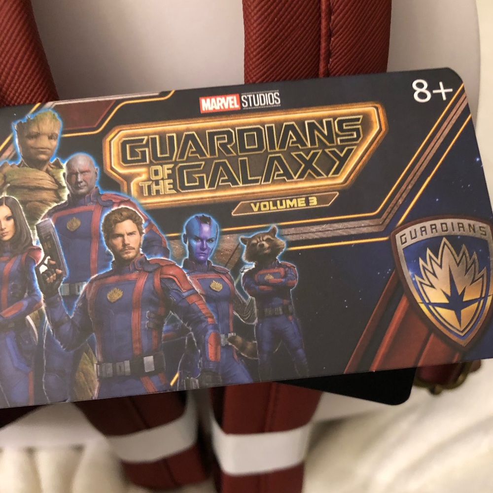 NEW Loungefly Marvel GUARDIANS of the GALAXY Vol. 3 Ravager Badge Mini Backpack - Picture 9 of 9